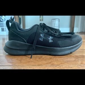 Under Armour Black Athletic Shoes